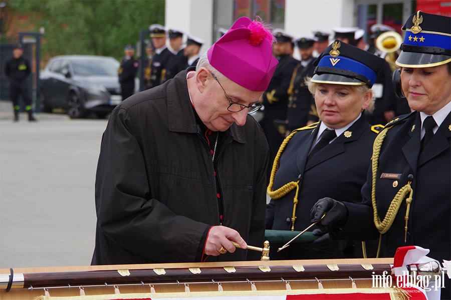 Przekazanie sztandaru i uroczyste otwarcie nowej Komendy Stray Poarnej w Elblgu, fot. 87