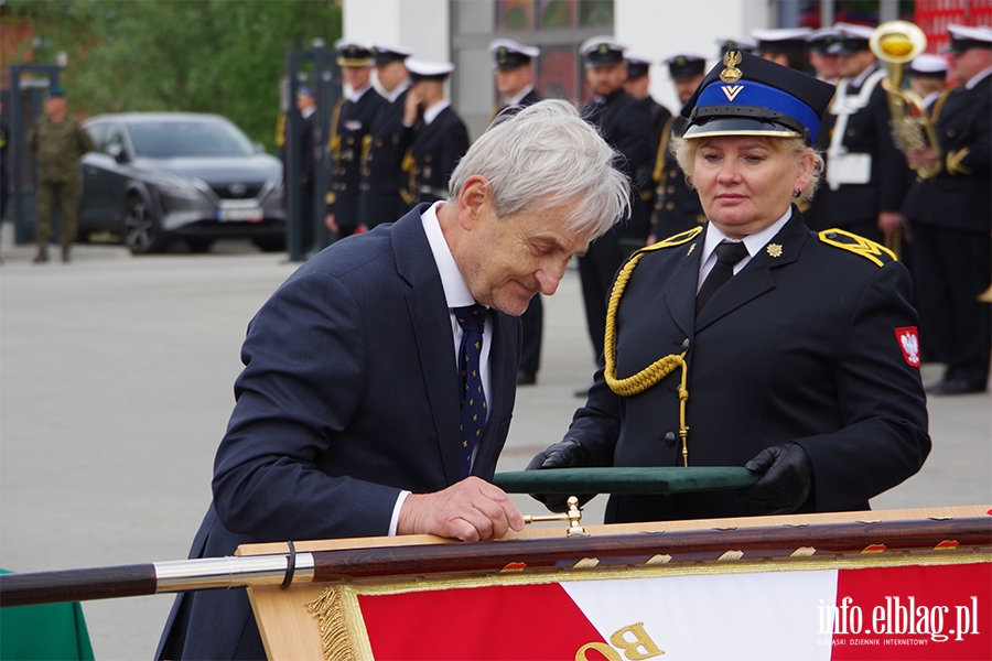 Przekazanie sztandaru i uroczyste otwarcie nowej Komendy Stray Poarnej w Elblgu, fot. 96