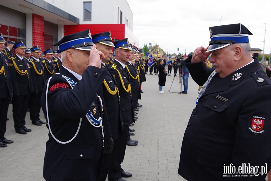 Przekazanie sztandaru i uroczyste otwarcie nowej Komendy Stray Poarnej w Elblgu, fot. 130