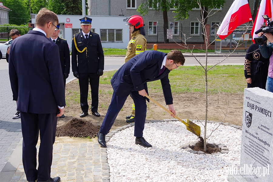 Przekazanie sztandaru i uroczyste otwarcie nowej Komendy Stray Poarnej w Elblgu, fot. 142