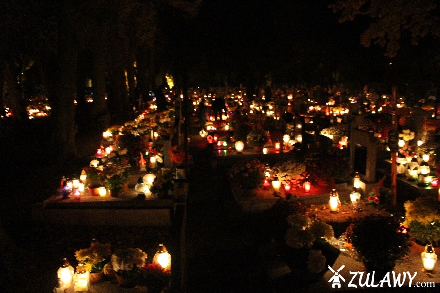 Cmentarz w Stegnie 1 listopada 2015, fot. 3