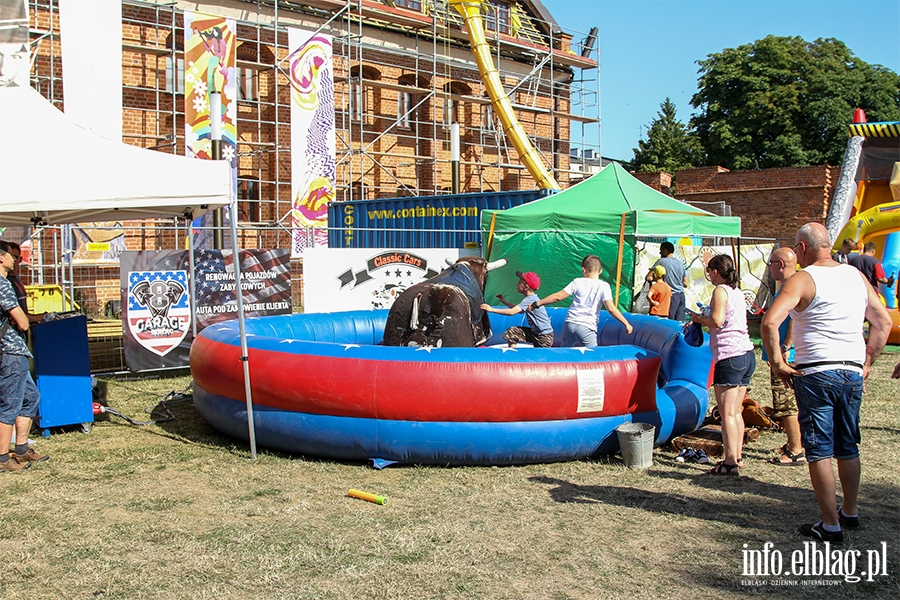 Elblg: Mistrzostwa w ujedaniu byka atrakcjUS, fot. 9