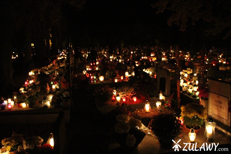 Cmentarz w Stegnie 1 listopada 2015, fot. 4