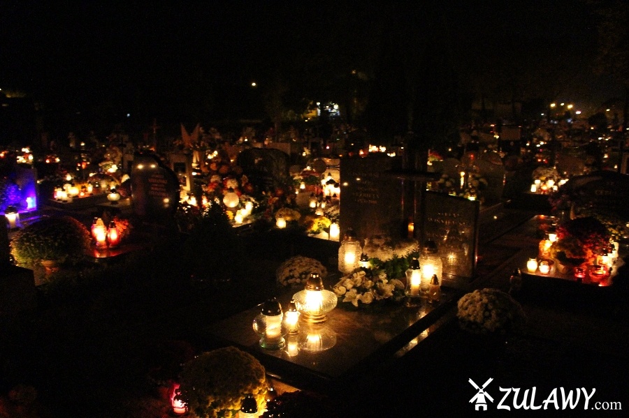 Cmentarz w Stegnie 1 listopada 2015, fot. 6