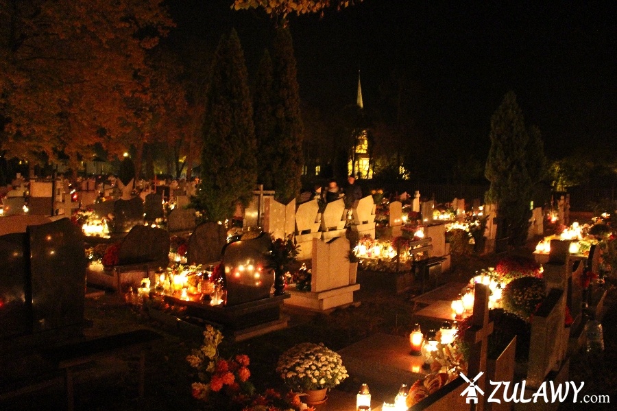 Cmentarz w Stegnie 1 listopada 2015, fot. 9