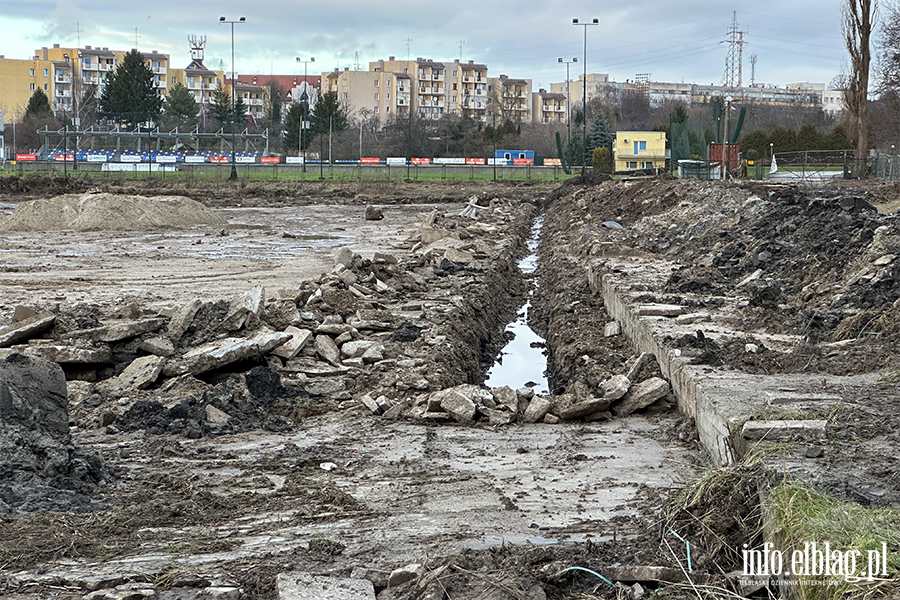 Prace  budowlane na terenie byego basenu przy Spacerowej, fot. 26