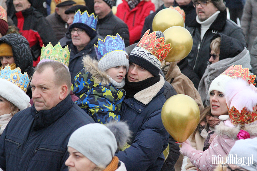 Jaseka w Elblgu. Orszak Trzech Krli przeszed ulicami miasta, fot. 13