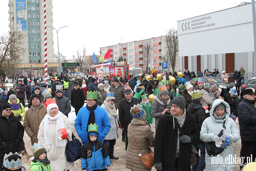 Jaseka w Elblgu. Orszak Trzech Krli przeszed ulicami miasta, fot. 14