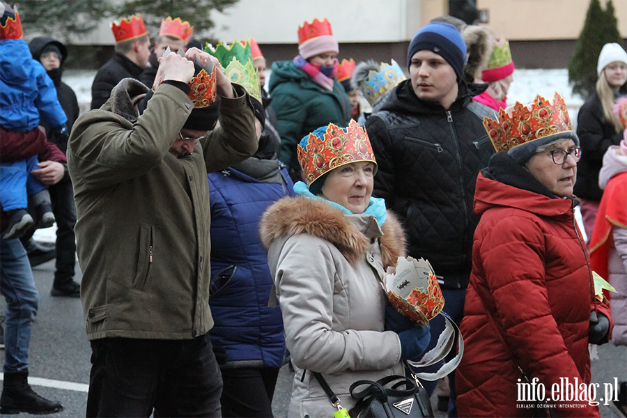 Jaseka w Elblgu. Orszak Trzech Krli przeszed ulicami miasta, fot. 27