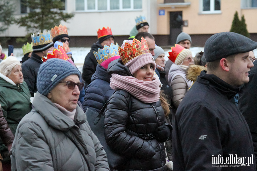 Jaseka w Elblgu. Orszak Trzech Krli przeszed ulicami miasta, fot. 30