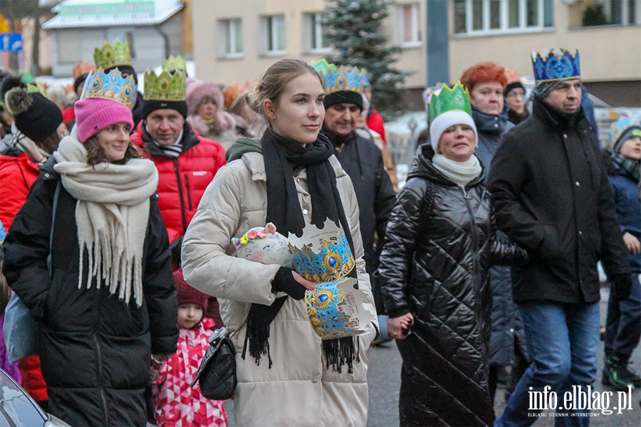 Jaseka w Elblgu. Orszak Trzech Krli przeszed ulicami miasta, fot. 32