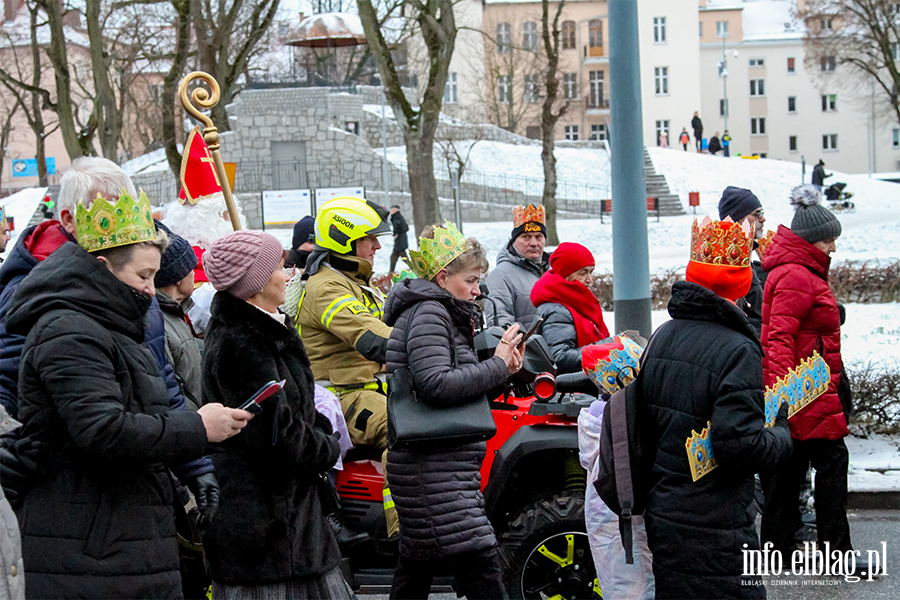 Jaseka w Elblgu. Orszak Trzech Krli przeszed ulicami miasta, fot. 44