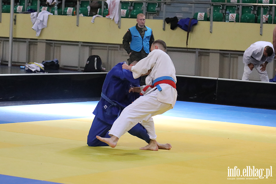 Elblg: onierze walcz na tatami. Trwaj Mistrzostwa Wojska Polskiego w Judo, fot. 31