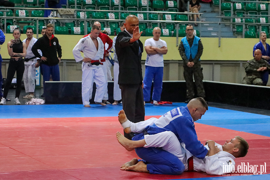 Elblg: onierze walcz na tatami. Trwaj Mistrzostwa Wojska Polskiego w Judo, fot. 34