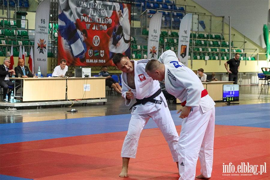 Elblg: onierze walcz na tatami. Trwaj Mistrzostwa Wojska Polskiego w Judo, fot. 40