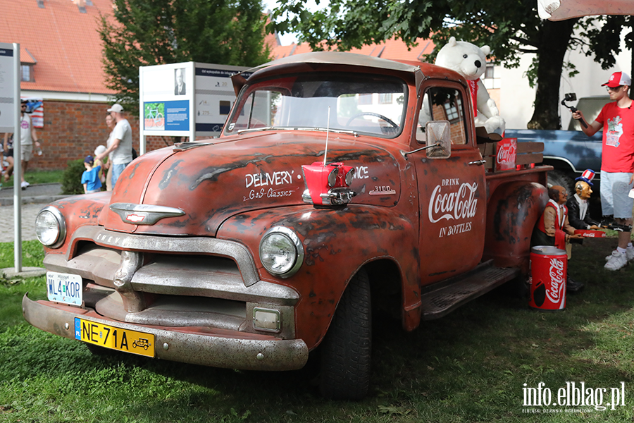 Przejadki kabrioletami, country i coca-cola.Amerykaski weekend w Elblgu, fot. 8