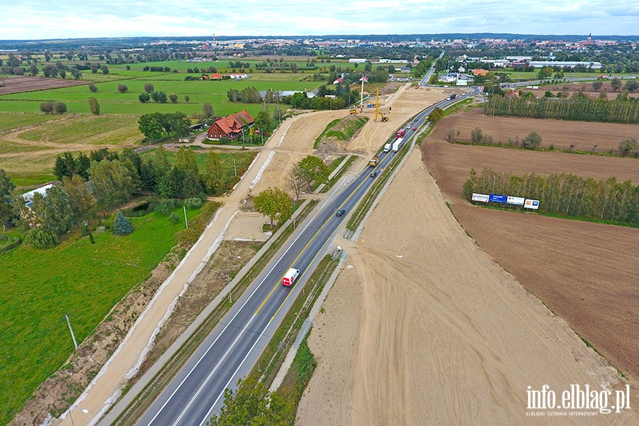 Budowa drogi S7 Elblg - Gdask, fot. 2