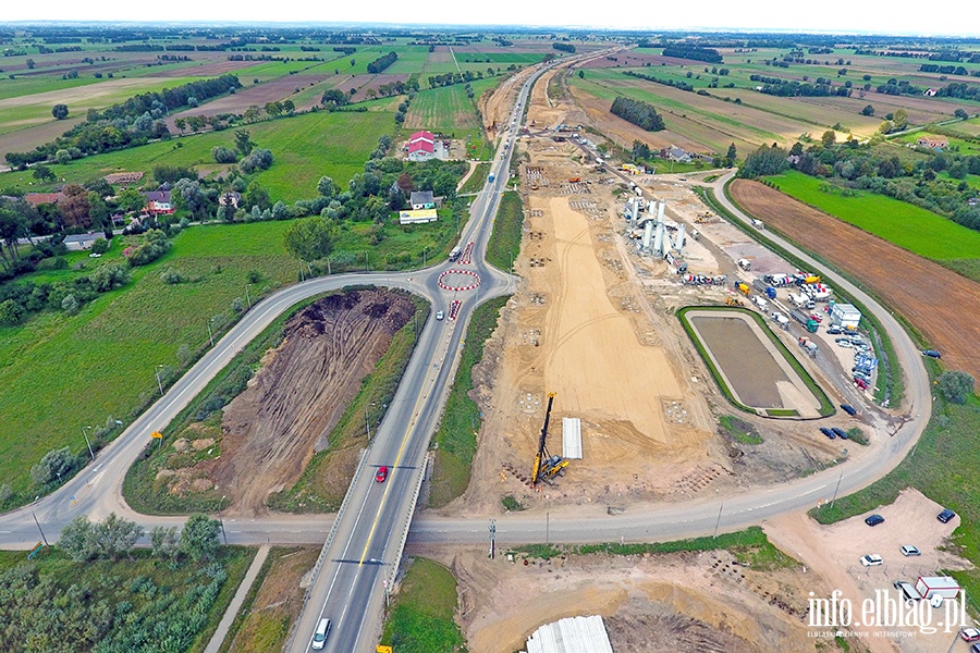 Budowa drogi S7 Elblg - Gdask, fot. 30