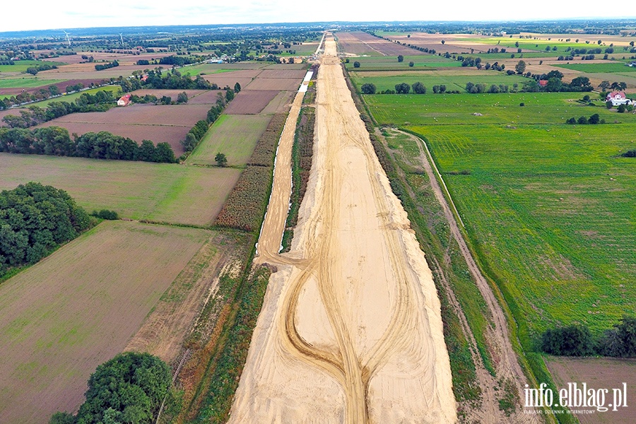 Budowa drogi S7 Elblg - Gdask, fot. 47