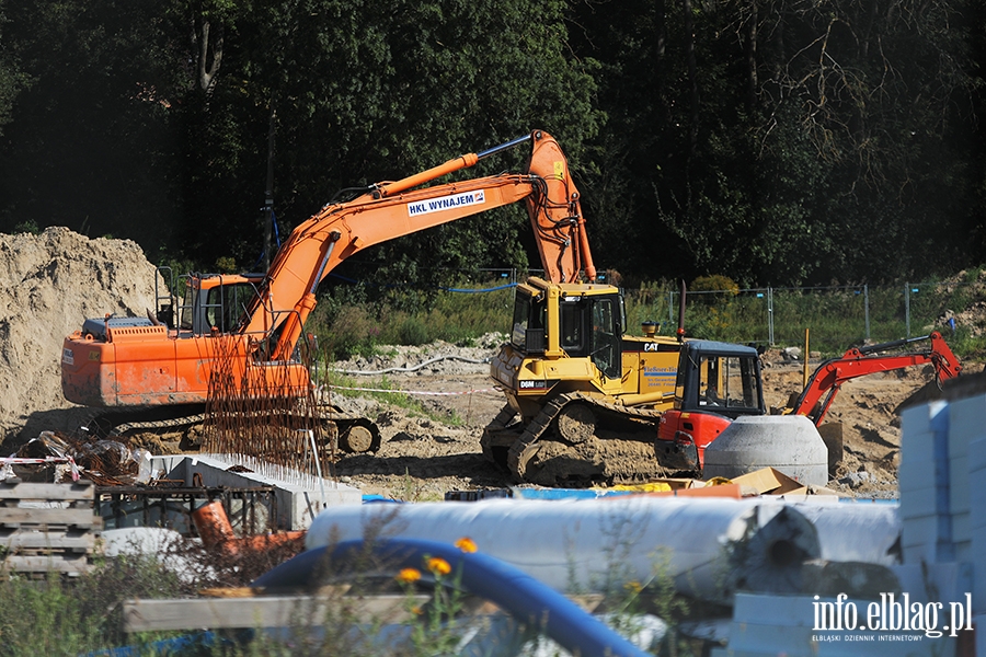 Kpielisko ul. Spacerowa. Prace budowlane 2.09.2024, fot. 17