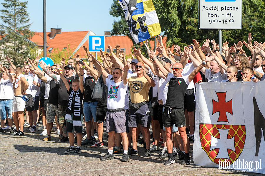 Manifestacja kibicw przed Ratuszem oraz Atrakcje dla dzieci w Parku Planty, fot. 36