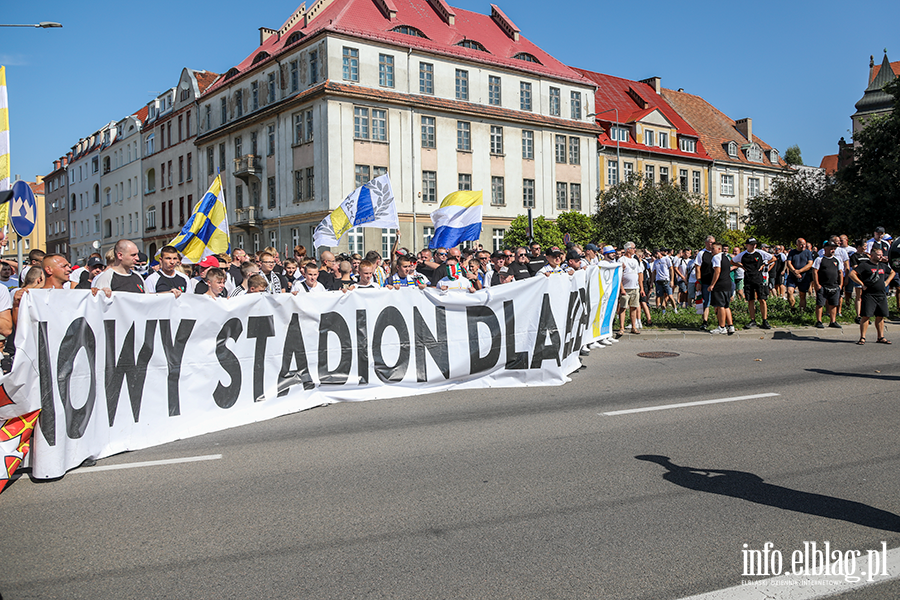 Manifestacja kibicw przed Ratuszem oraz Atrakcje dla dzieci w Parku Planty, fot. 54