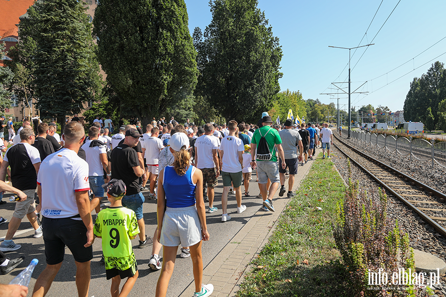 Manifestacja kibicw przed Ratuszem oraz Atrakcje dla dzieci w Parku Planty, fot. 58