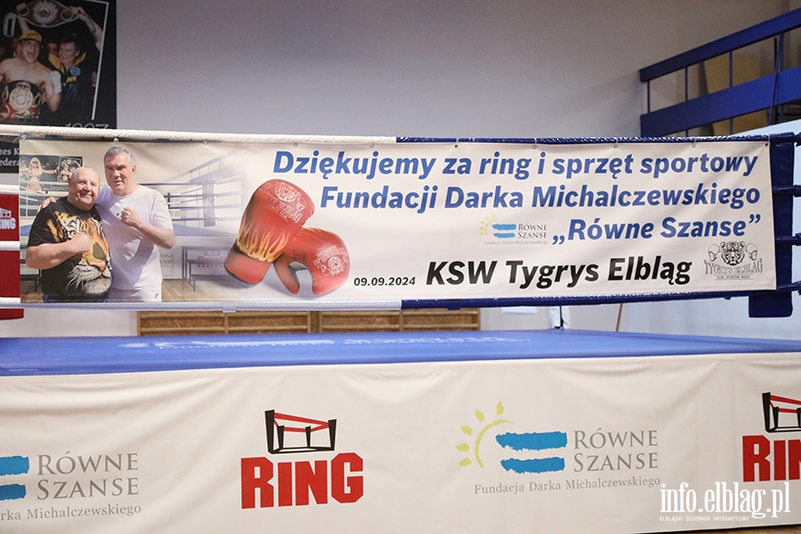 Dariusz Michalczewski oficjalnie przekaza ring dla KSW Tygrys, fot. 1