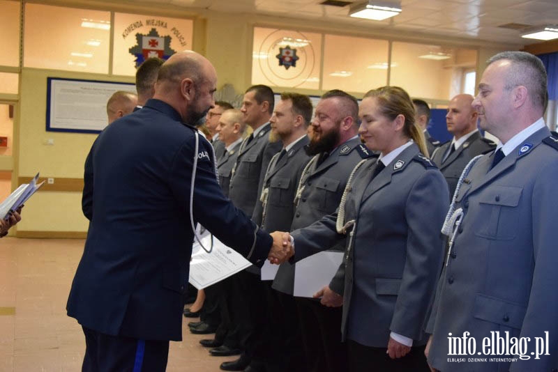 Uroczysto w Komendzie Miejskiej Policji w Elblgu, fot. 13