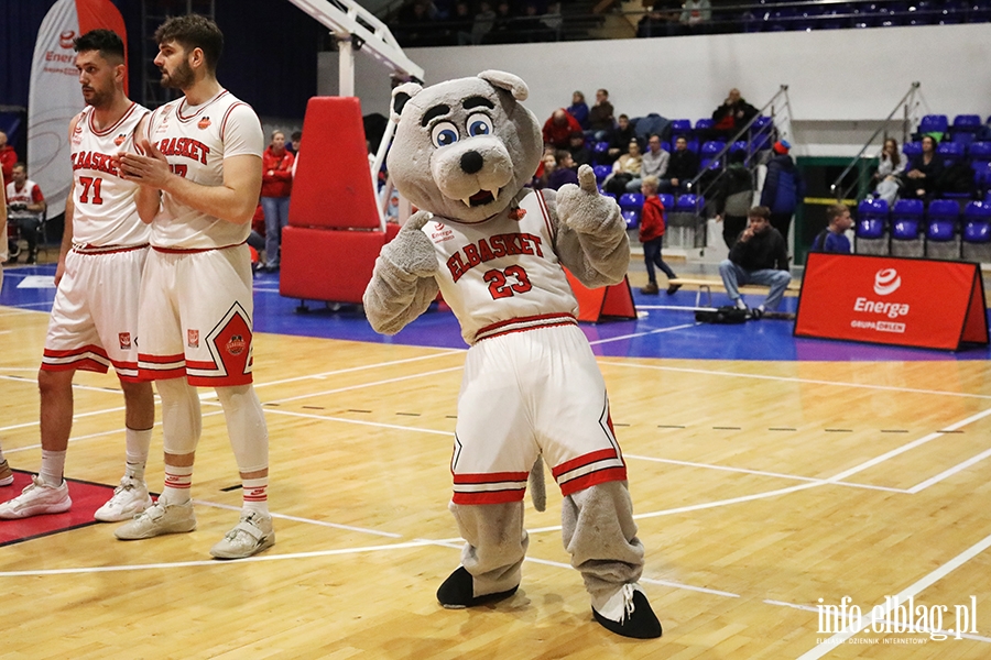 Koszykwka Elbasket mecz niedzielny, fot. 4