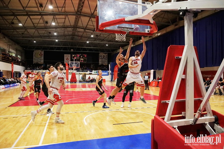 Koszykwka Elbasket mecz niedzielny, fot. 45