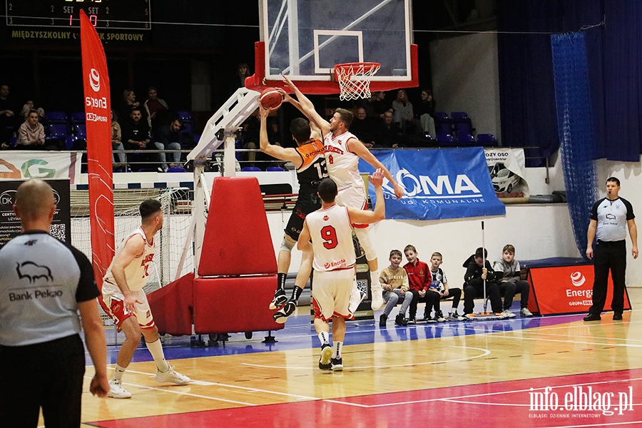 Koszykwka Elbasket mecz niedzielny, fot. 68