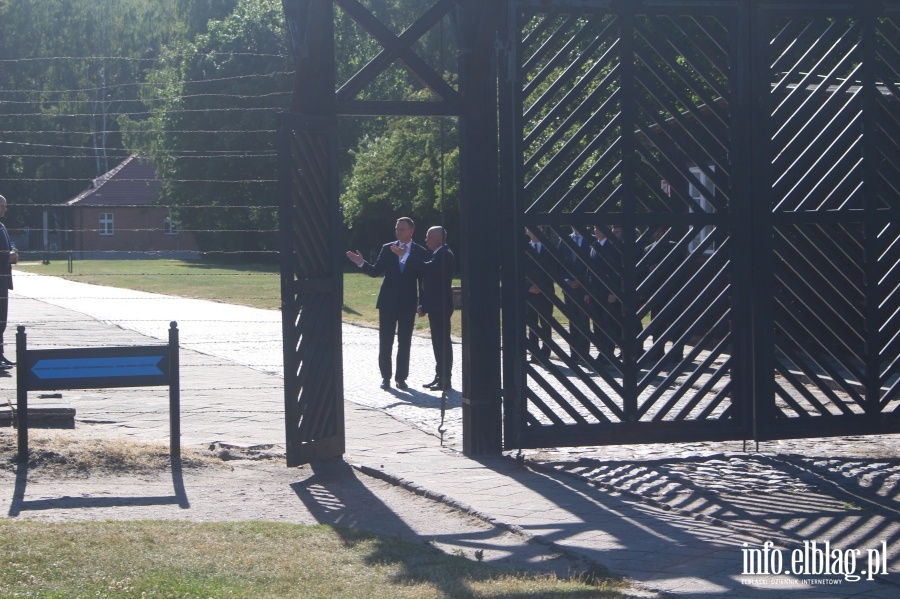  Prezydent Andrzej Duda odwiedzi Sztutowo i Nowy Dwr Gdaski, fot. 1