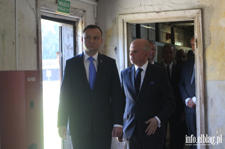  Prezydent Andrzej Duda odwiedzi Sztutowo i Nowy Dwr Gdaski, fot. 19
