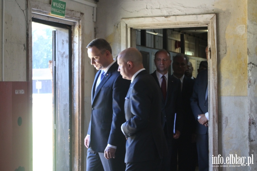  Prezydent Andrzej Duda odwiedzi Sztutowo i Nowy Dwr Gdaski, fot. 20