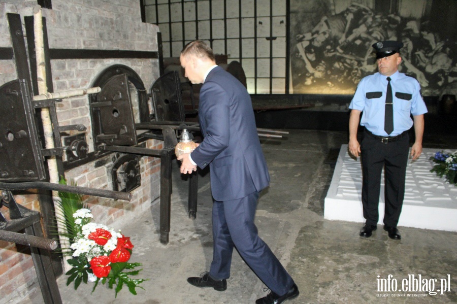  Prezydent Andrzej Duda odwiedzi Sztutowo i Nowy Dwr Gdaski, fot. 35