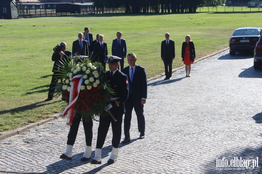  Prezydent Andrzej Duda odwiedzi Sztutowo i Nowy Dwr Gdaski, fot. 45