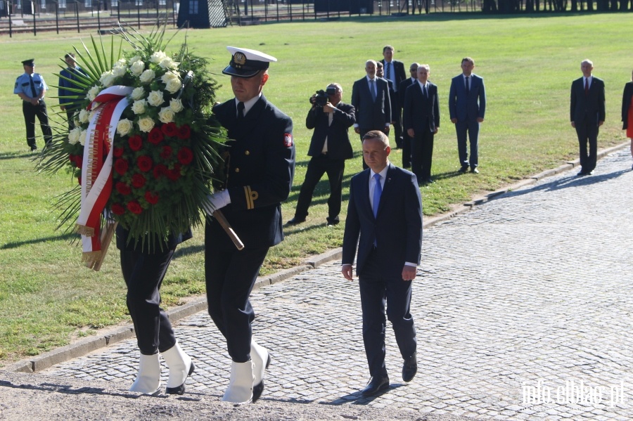  Prezydent Andrzej Duda odwiedzi Sztutowo i Nowy Dwr Gdaski, fot. 48