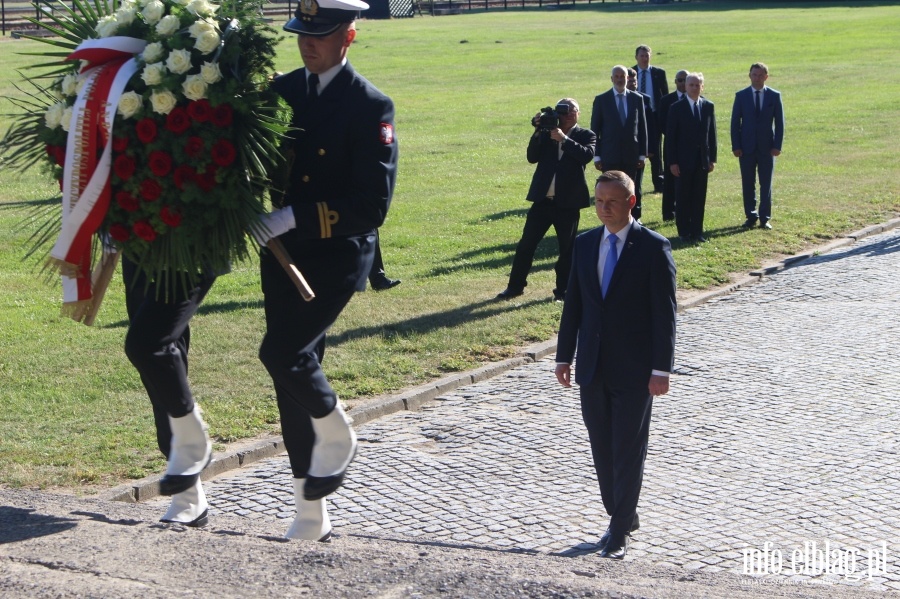  Prezydent Andrzej Duda odwiedzi Sztutowo i Nowy Dwr Gdaski, fot. 49