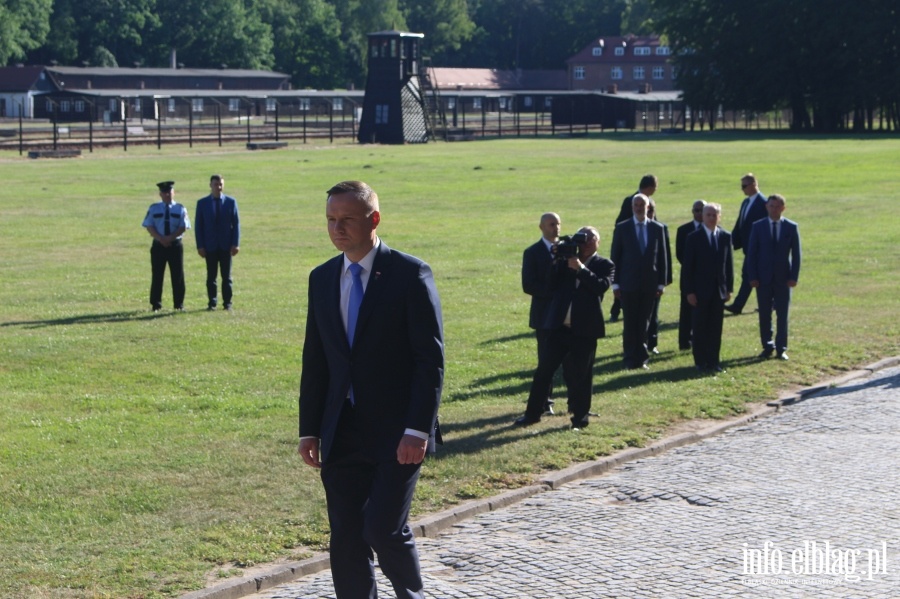  Prezydent Andrzej Duda odwiedzi Sztutowo i Nowy Dwr Gdaski, fot. 50