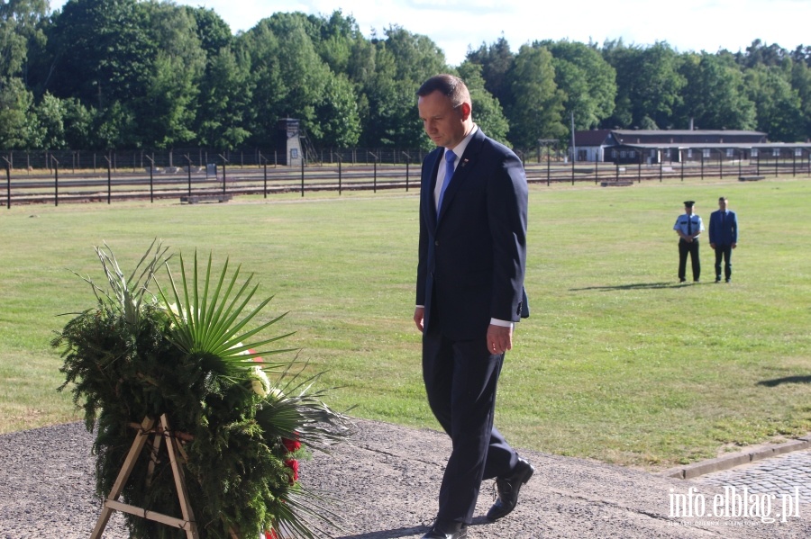  Prezydent Andrzej Duda odwiedzi Sztutowo i Nowy Dwr Gdaski, fot. 53