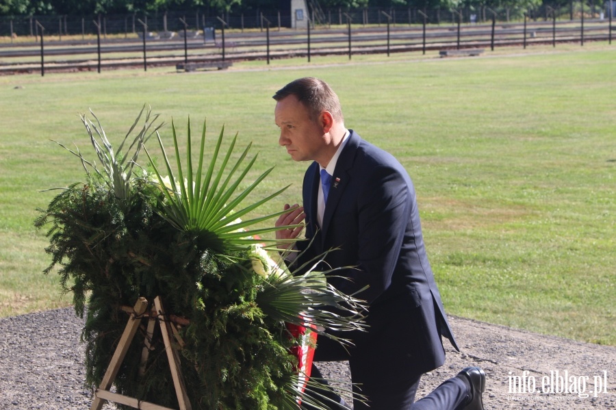  Prezydent Andrzej Duda odwiedzi Sztutowo i Nowy Dwr Gdaski, fot. 57