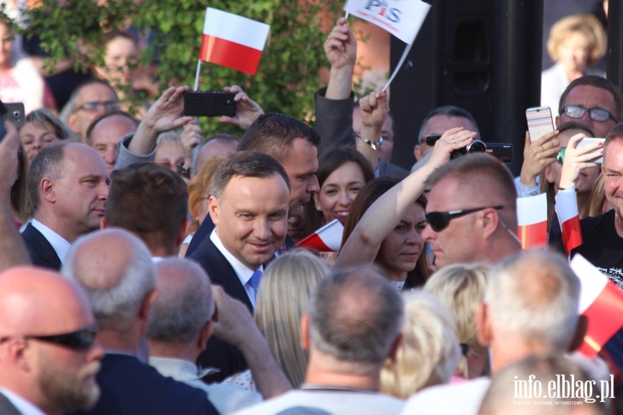 Prezydent Andrzej Duda odwiedzi Sztutowo i Nowy Dwr Gdaski, fot. 75