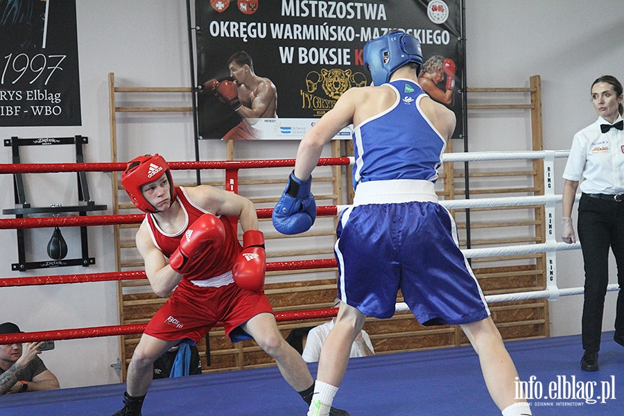 Mistrzostwa okrgu w boksie. Za nami pierwszy dzie imprezy, fot. 92