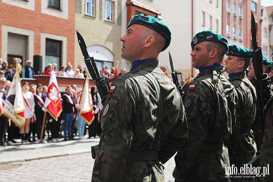 Uroczyste obchody wita Konstytucji Trzeciego Maja w Elblgu, fot. 10