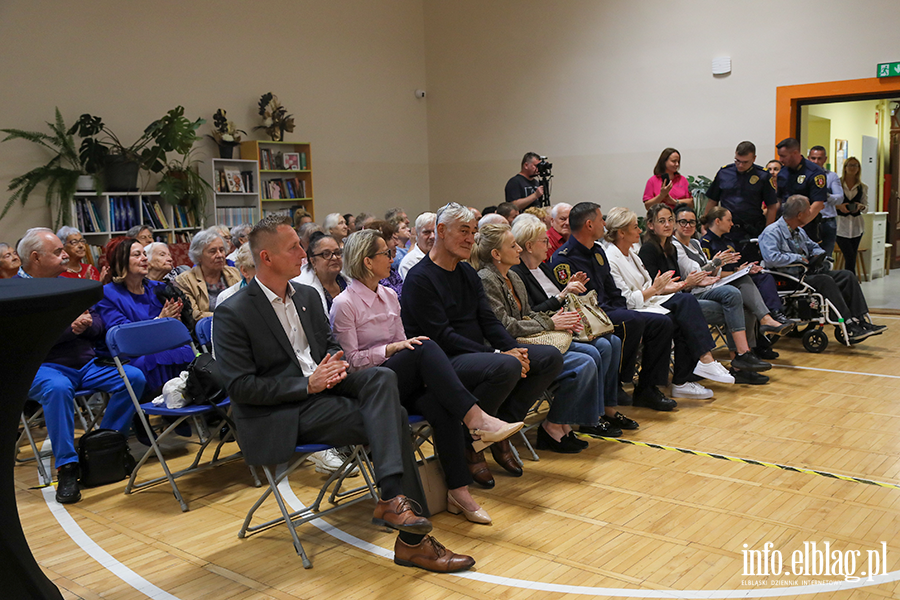 Elblskie Dni Seniora - happening tematyczny Bezpieczny Senior, fot. 15