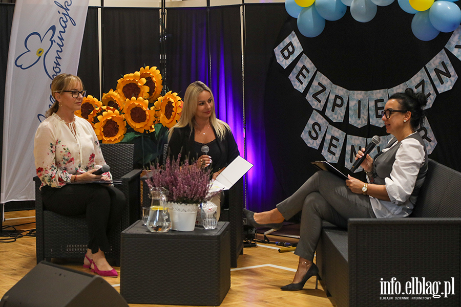 Elblskie Dni Seniora - happening tematyczny Bezpieczny Senior, fot. 22