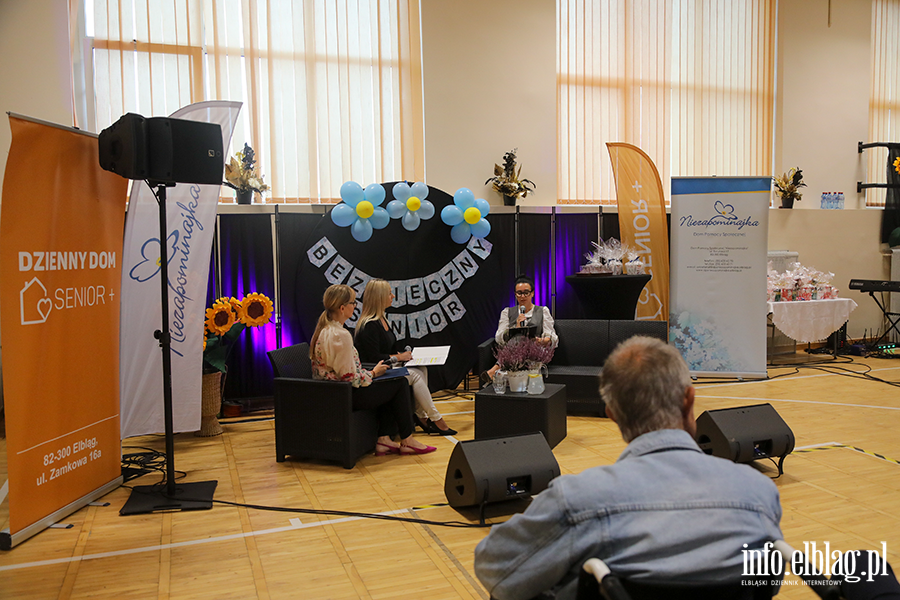 Elblskie Dni Seniora - happening tematyczny Bezpieczny Senior, fot. 25