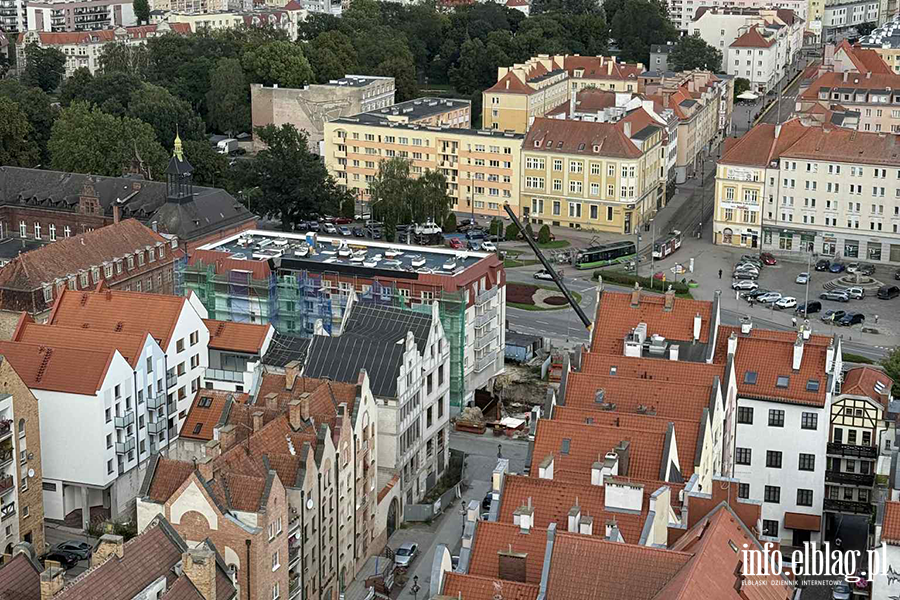 Zobacz, jak Elbl�g prezentuje si� z punktu widokowego Katedry �w. Miko�aja, fot. 3