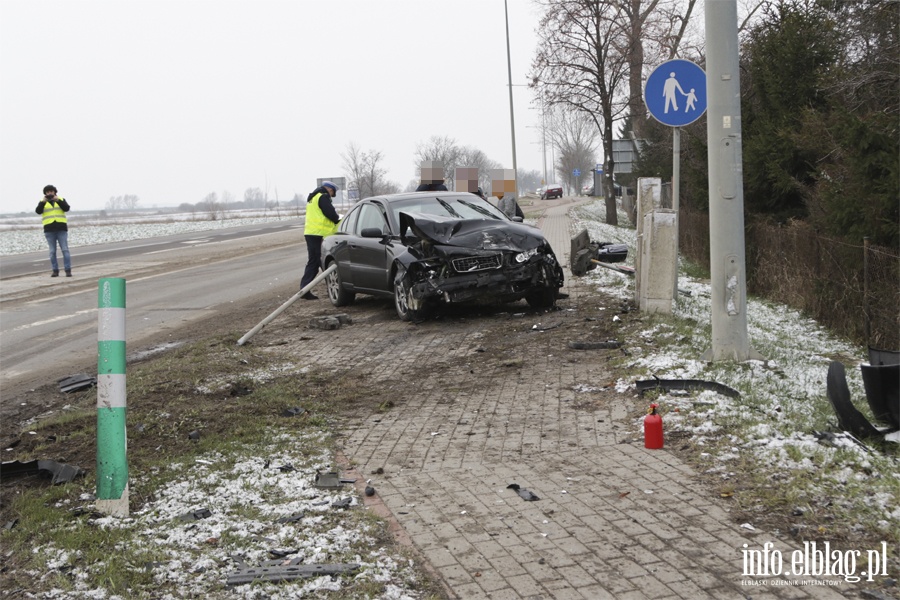 Wypadek na DK 7 w Kazimierzowie na skrzyowaniu Helenowo - Marzcino, fot. 5